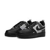 Nike Air Force 1 Low React Black White Angle 3