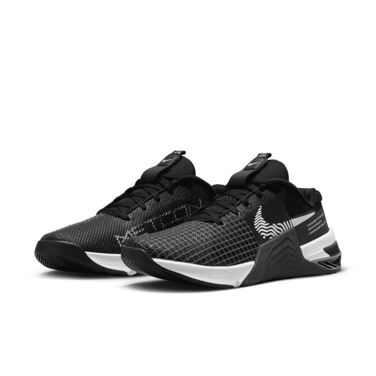 Nike Metcon 8 Black White (W) Angle 2