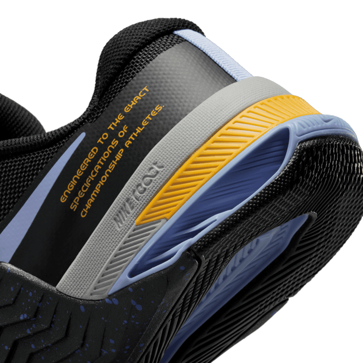 Nike Metcon 8 Black Yellow Yellow Ochre (W) Angle 5