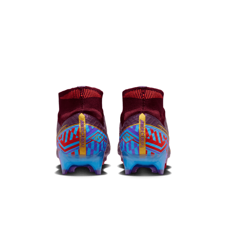 Nike Zoom Superfly 9 Elite KM FG Mbappé Dark Beetroot Angle 3