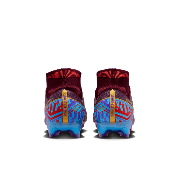 Nike Zoom Superfly 9 Elite KM FG Mbappé Dark Beetroot Angle 3
