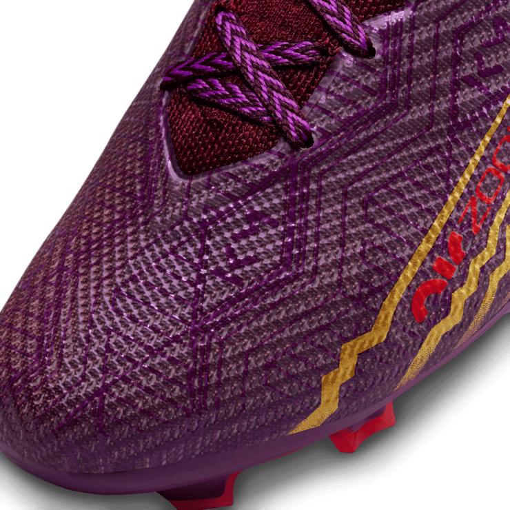 Nike Zoom Superfly 9 Elite KM FG Mbappé Dark Beetroot Angle 5