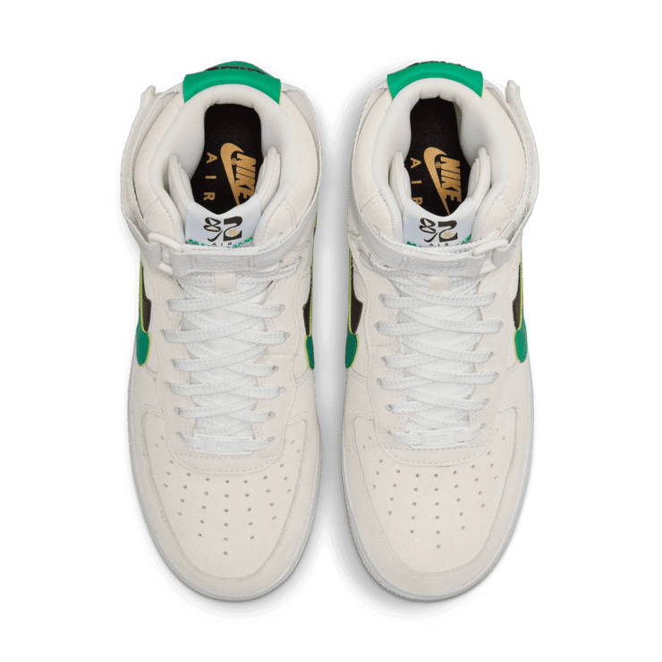 Nike Air Force 1 High SE Sesame Neptune Green (W) Angle 1