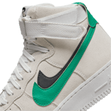 Nike Air Force 1 High SE Sesame Neptune Green (W) Angle 6