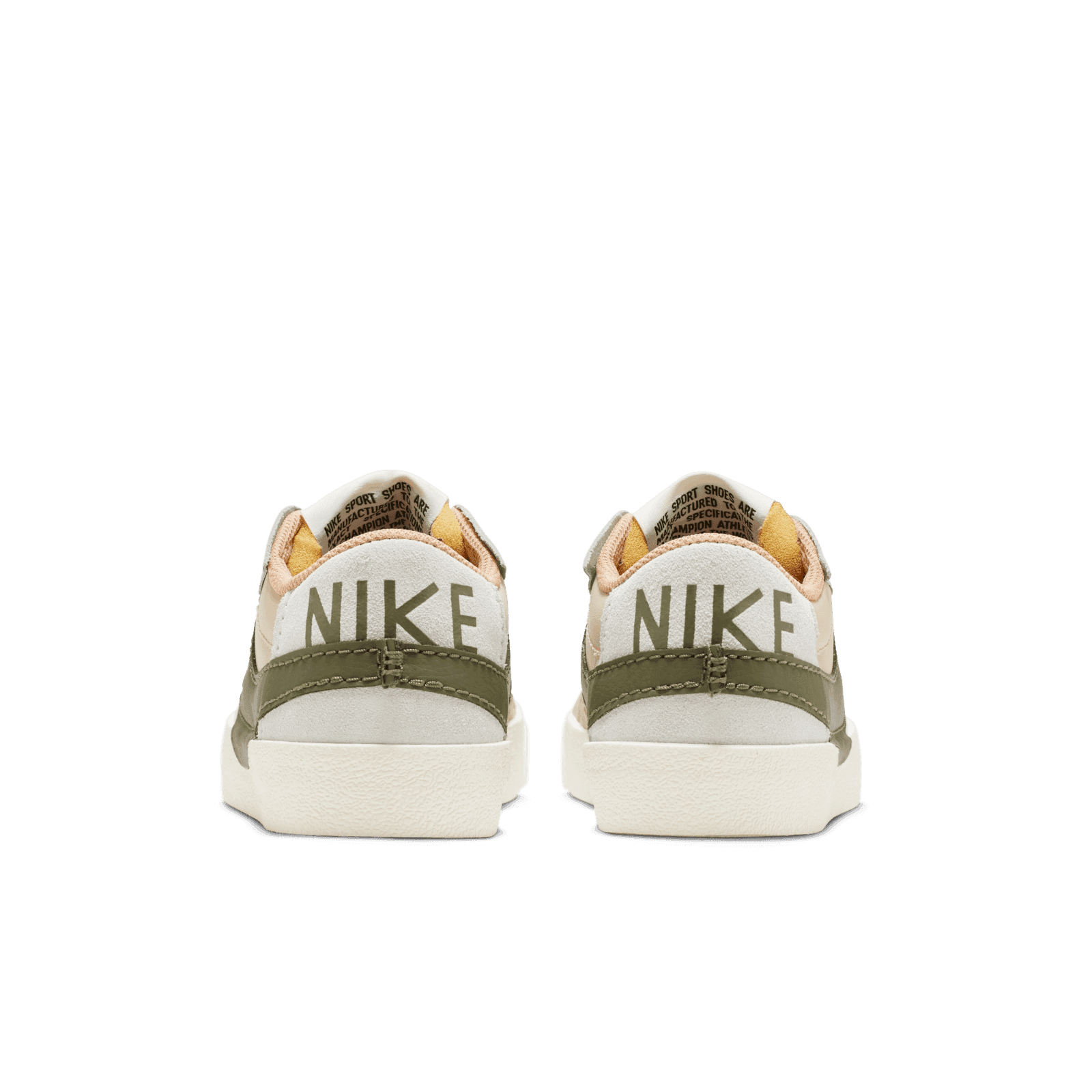 nike blazer low womens olive