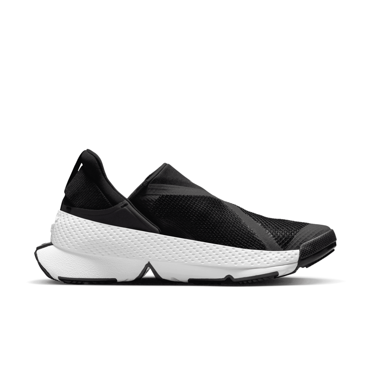 Nike Go FlyEase Black White (W) Angle 1