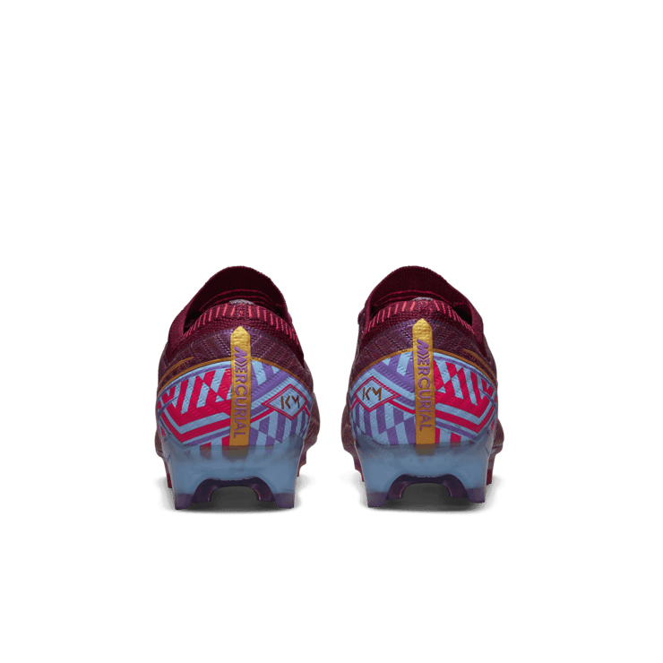 Nike Zoom Mercurial Vapor 15 Elite KM FG Mbappé Dark Beetroot Angle 3