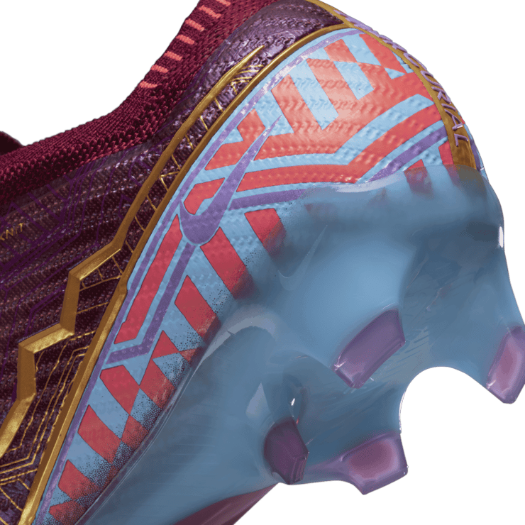 Nike Zoom Mercurial Vapor 15 Elite KM FG Mbappé Dark Beetroot Angle 6