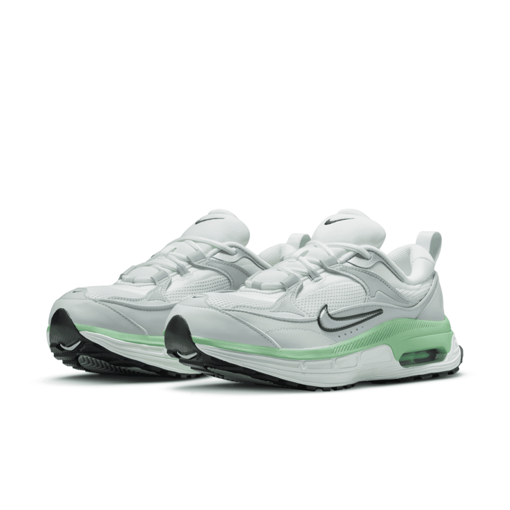 Nike Air Max Bliss White Silver Sage (W) Angle 3