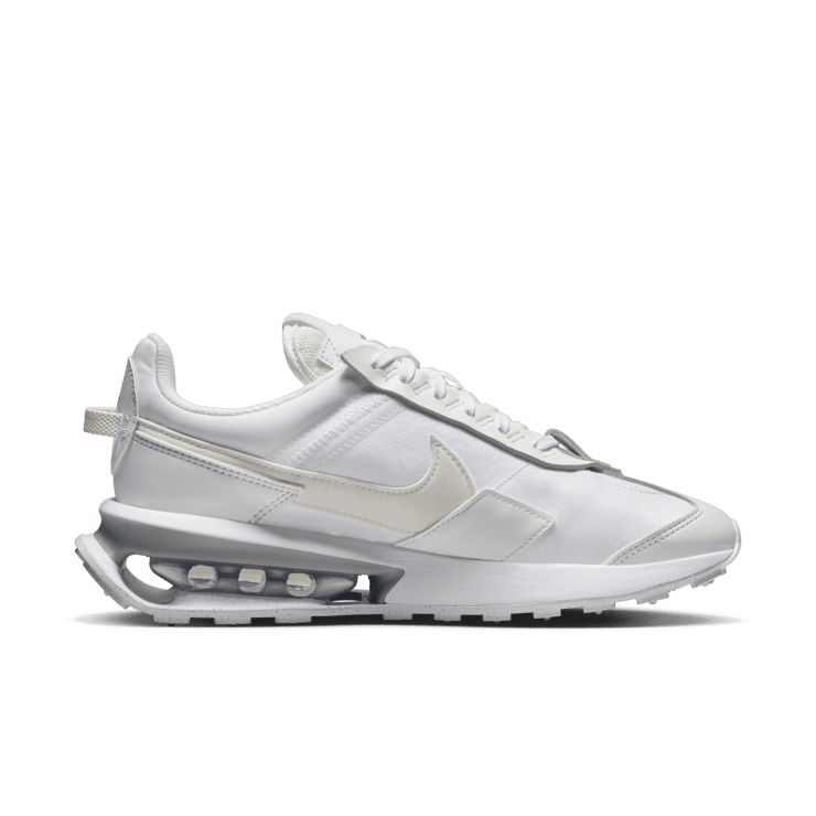 Nike Air Max Pre-Day Summit White Metallic Silver (W) Angle 1