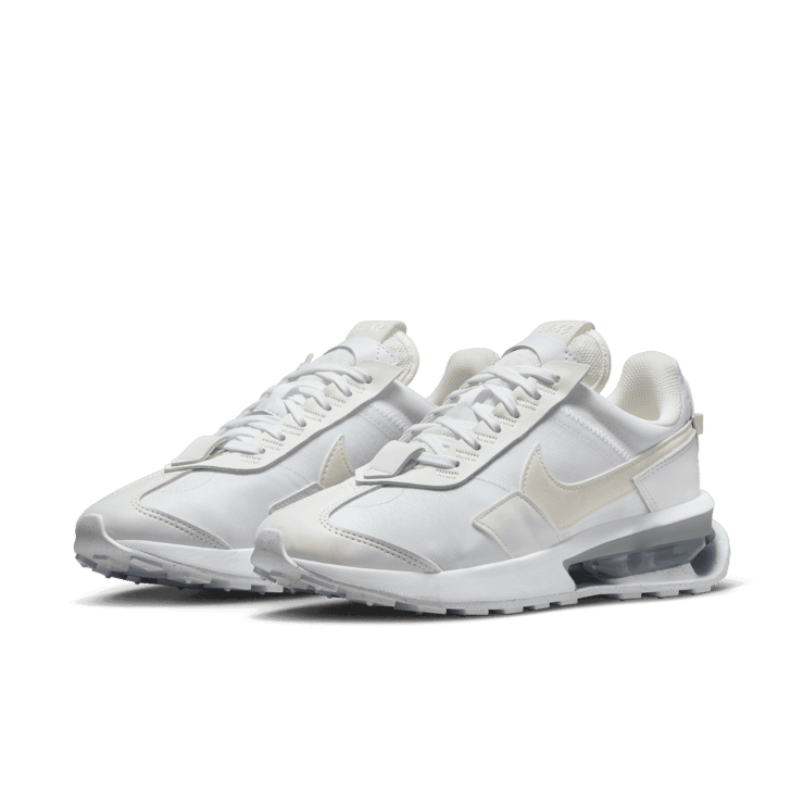 Nike Air Max Pre-Day Summit White Metallic Silver (W) Angle 3
