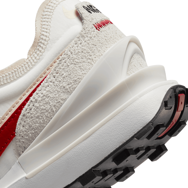 Nike Waffle One SE Sail Pearl White Black Gym Red (W) - DX4309-100