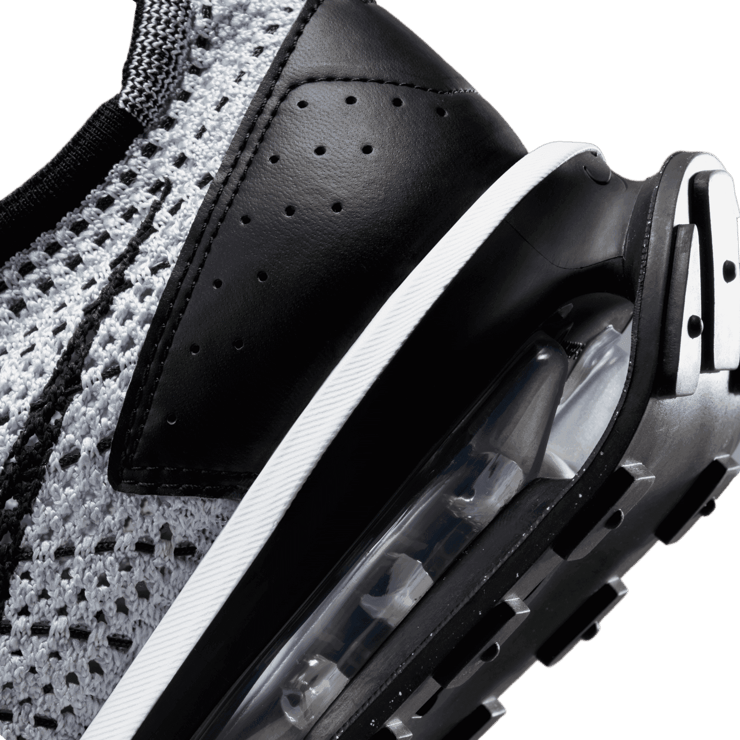 Nike Air Max Flyknit Racer Pure Platinum Black Angle 6