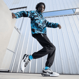 Nike Air Max Flyknit Racer Pure Platinum Black Angle 7