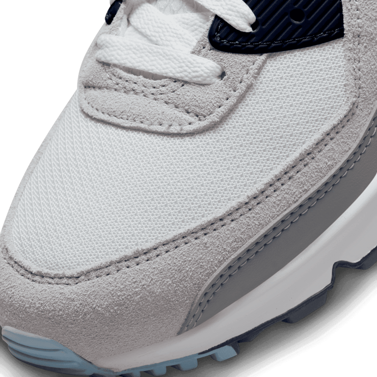 Nike Air Max 90 Pure Platinum Warm Blue Angle 4