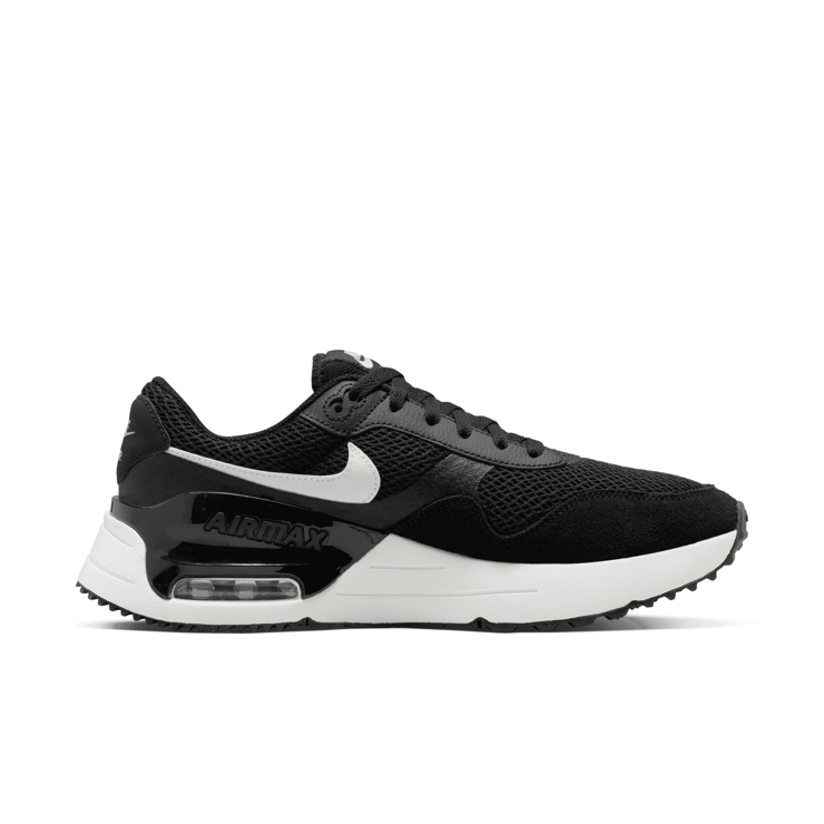 Nike Air Max SYSTM Black Wolf Grey Angle 1