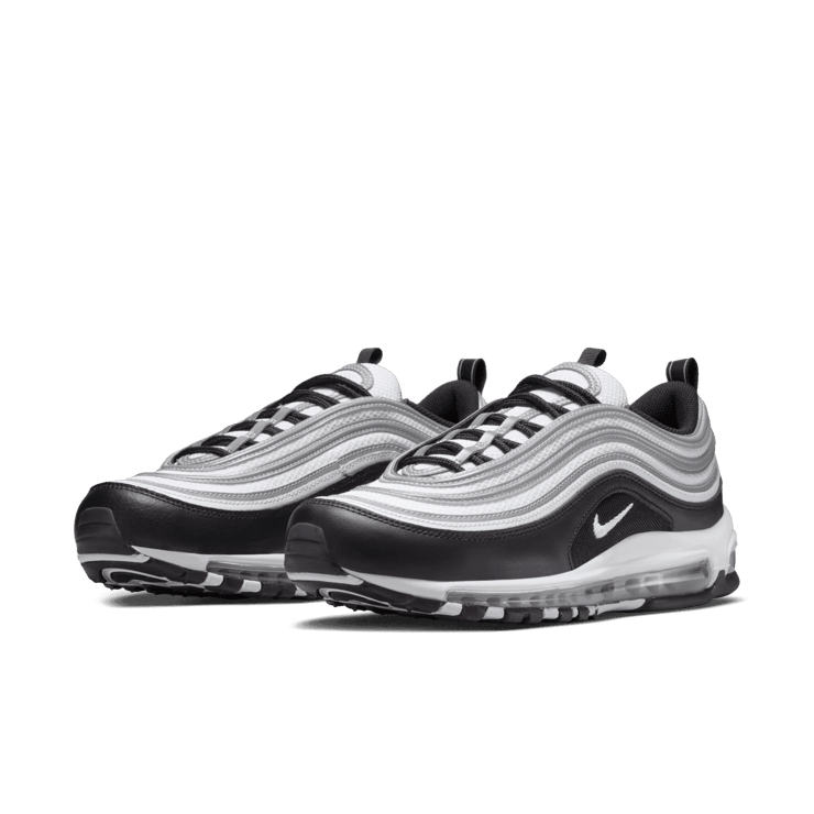 Nike Air Max 97 Black Metallic Silver Angle 3