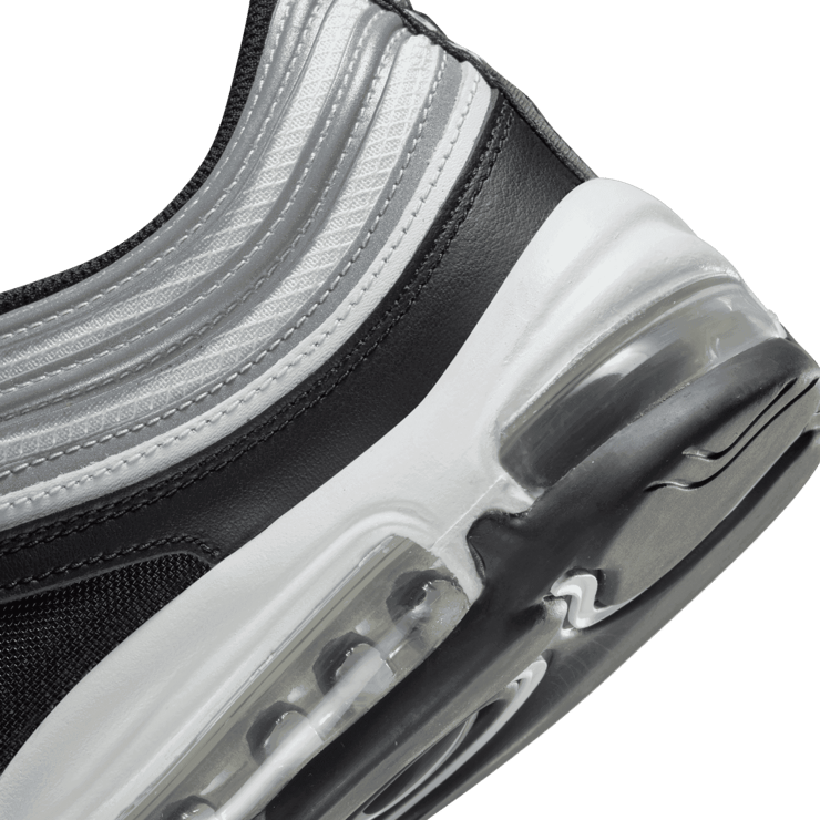 Nike Air Max 97 Black Metallic Silver Angle 6