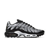 Nike Air Max Plus Black Silver White Angle 1