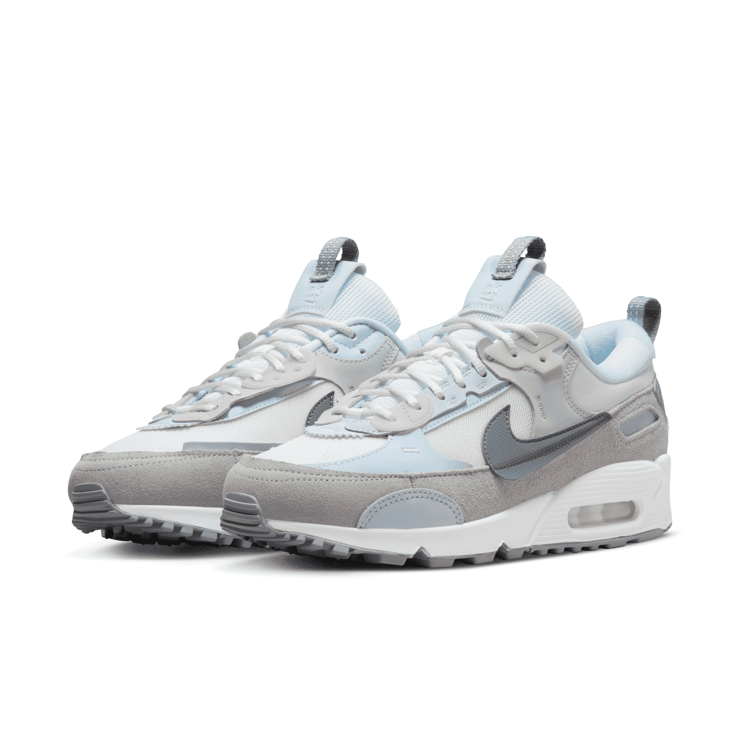 Nike Air Max 90 Futura Summit White Pure Platinum (W) Angle 3