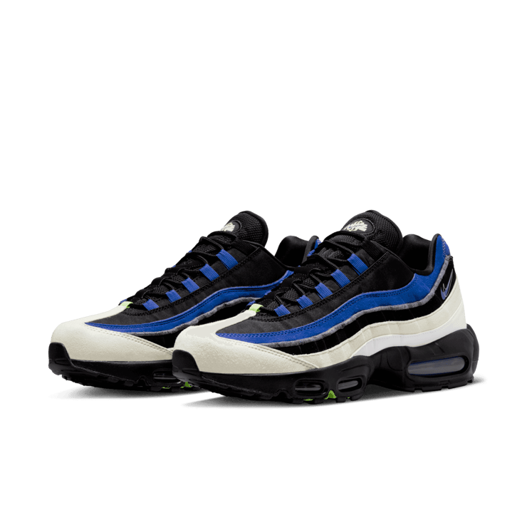 Nike Air Max 95 Black Game Royal Angle 2