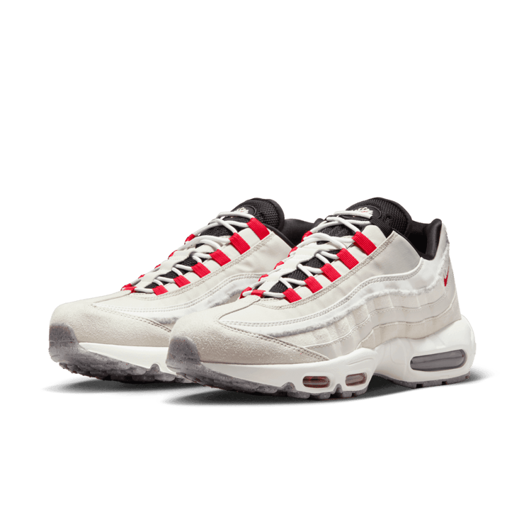 Nike Air Max 95 Light Bone Habanero Red DQ0268-002