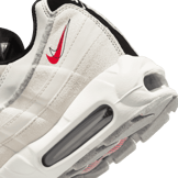 Nike Air Max 95 Light Bone Habanero Red Angle 5
