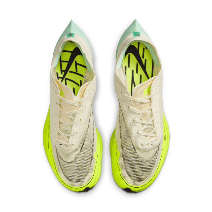 Nike ZoomX Vaporfly Next% 2 Coconut Milk Ghost Green Angle 1