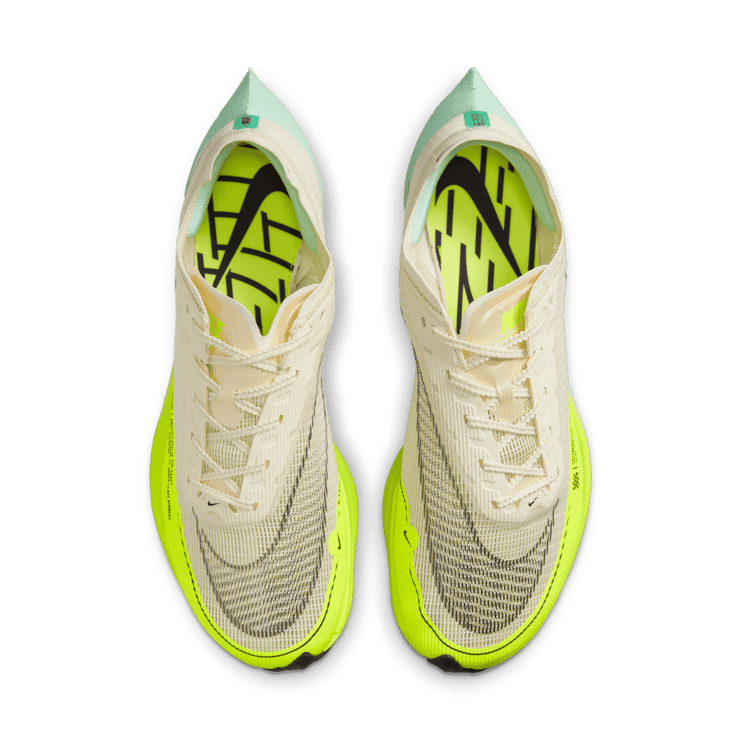 Nike ZoomX Vaporfly Next% 2 Coconut Milk Ghost Green Angle 1