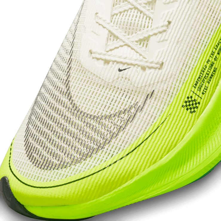 Nike ZoomX Vaporfly Next% 2 Coconut Milk Ghost Green Angle 4