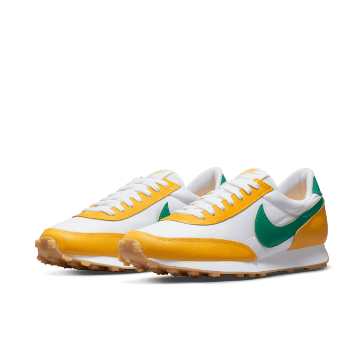 Nike Daybreak White Yellow Ochre Neptune Green (W) Angle 2