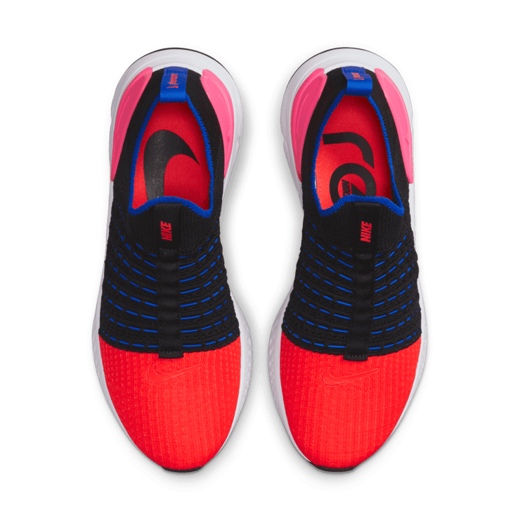 Nike React Phantom Run Flyknit 2 Black Hyper Pink (W) Angle 1