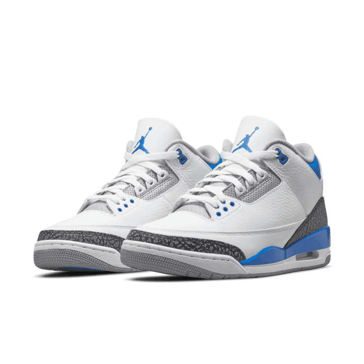 Air Jordan 3 Retro Racer Blue Angle 2