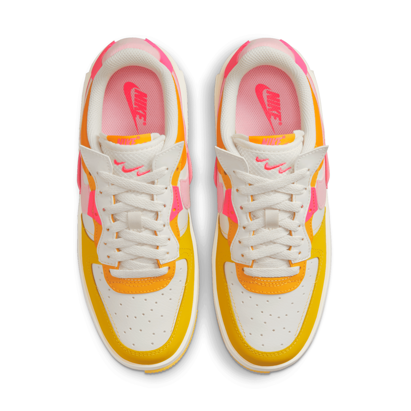 nike air force orange pink