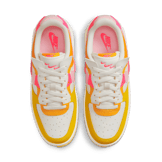 Nike Air Force 1 Fontanka Summit White Yellow Orange (W) Angle 1