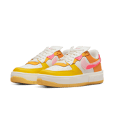 Nike Air Force 1 Fontanka Summit White Yellow Orange (W) Angle 2