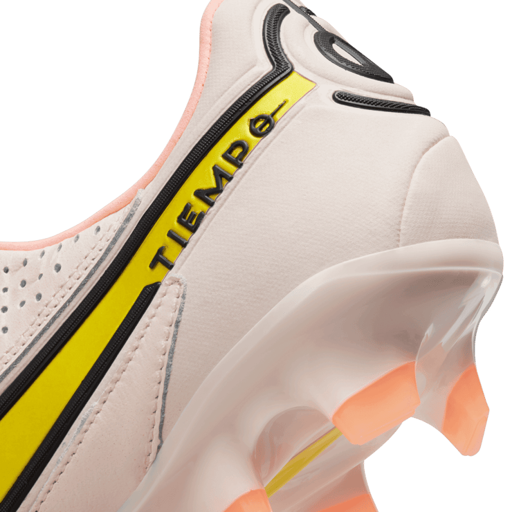 Nike Tiempo Legend 9 Elite FG Guava Ice Sunset Glow Angle 6