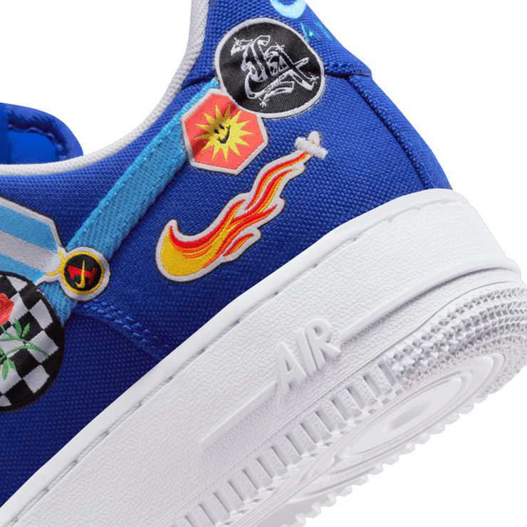 Nike Air Force 1 Low '07 PRM Los Angeles Patched Up (W) Angle 5