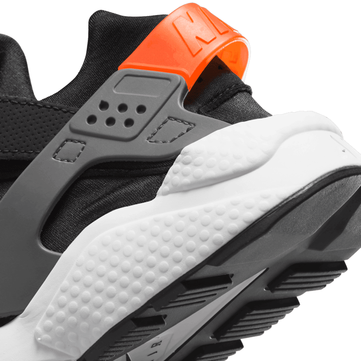 Nike Air Huarache Black Safety Orange Angle 5