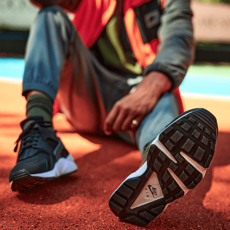 Nike Huarache Gripp On Feet Nike Huarache Triple Black On Feet