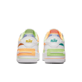 Nike Air Force 1 Low Shadow White Peach Cream Lime (W) Angle 3