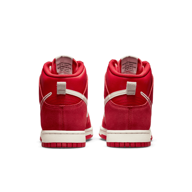 Nike Dunk High First Use Red Angle 3