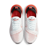 Air Max 270 White Mantra Orange (W) Angle 1