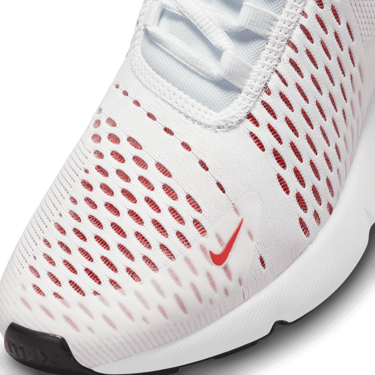 Air Max 270 White Mantra Orange (W) Angle 4
