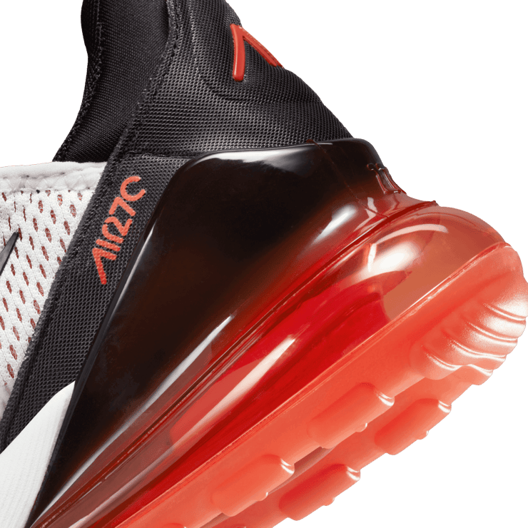 Air Max 270 White Mantra Orange (W) Angle 5