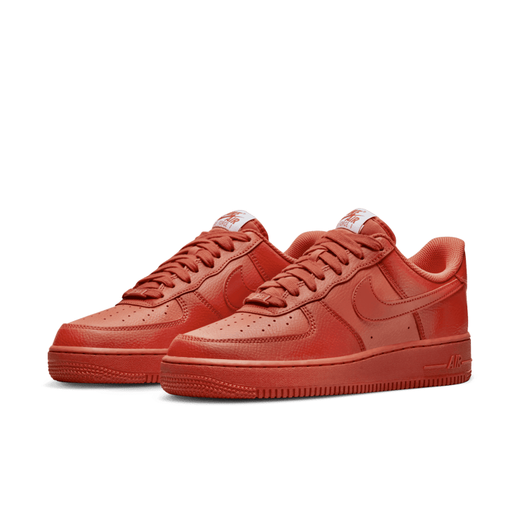 Nike Air Force 1 Low '07 Triple Orange (W) Angle 2