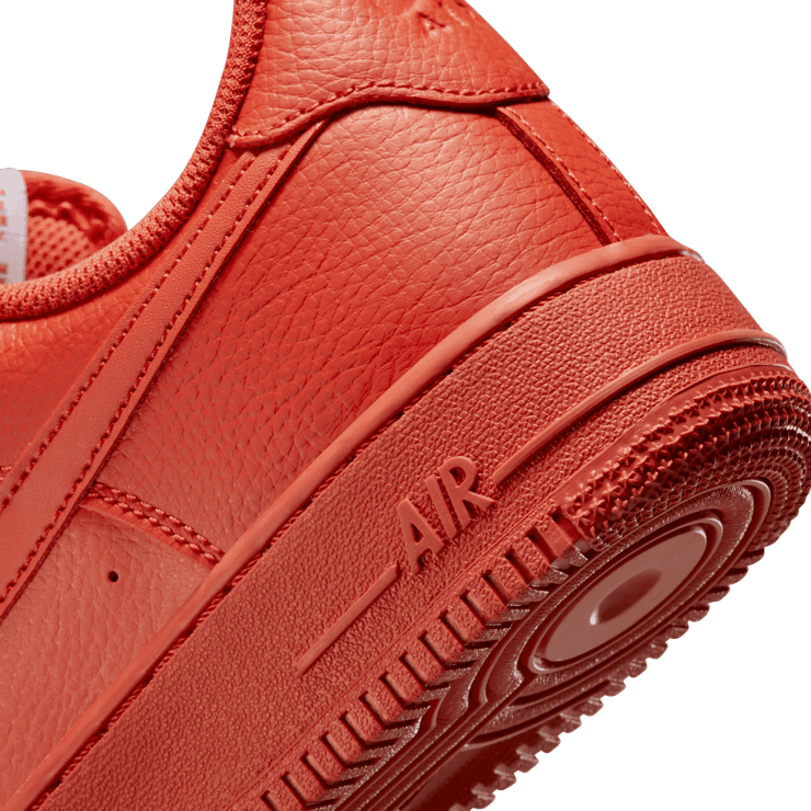 Nike Air Force 1 Low '07 Triple Orange (W) Angle 5