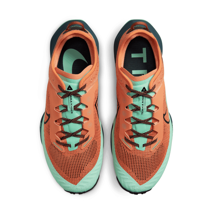 Nike Air Zoom Terra Kiger 8 Orange Trance Mint Foam Angle 1