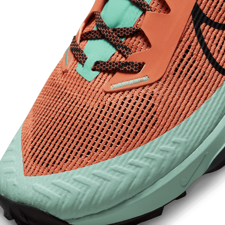 Nike Air Zoom Terra Kiger 8 Orange Trance Mint Foam Angle 4