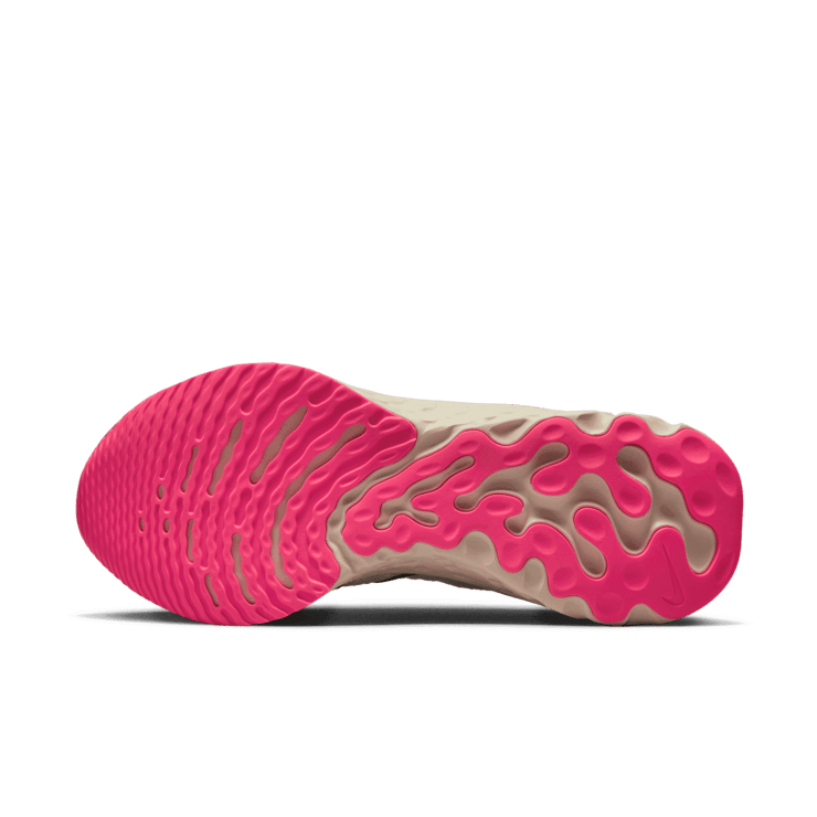 Nike React Infinity Run Flyknit 3 White Hyper Pink Angle 0